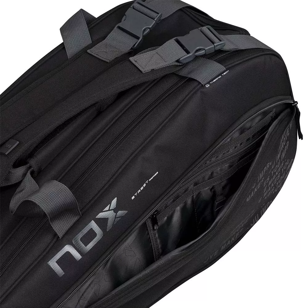 Nox Street Series Schl&auml;gertasche (Thermobag) Schwarz / Grau