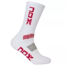 Nox Crew Socken Wei&szlig; / Rot