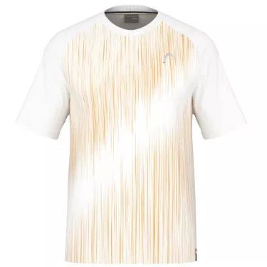 Head Performance T-Shirt Gelb / Wei&szlig;
