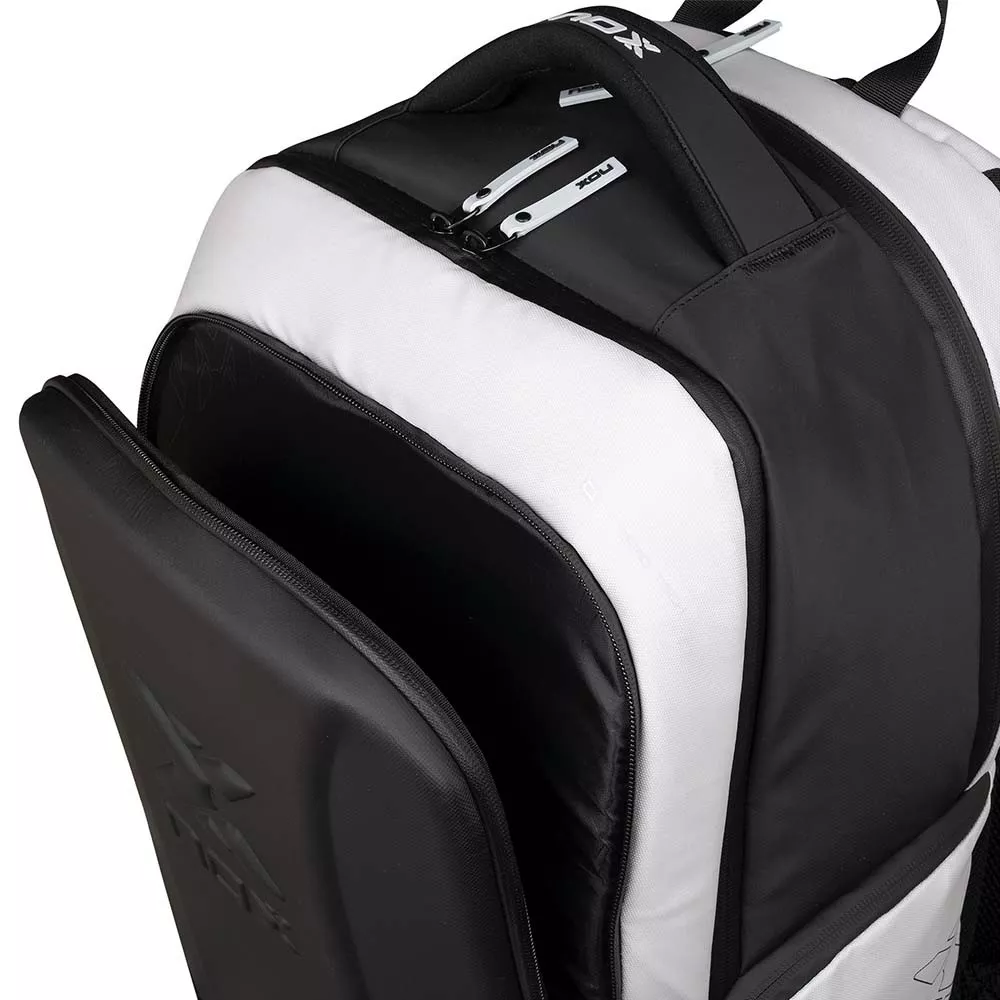 Nox Luxury Master Series Rucksack Wei&szlig; / Schwarz