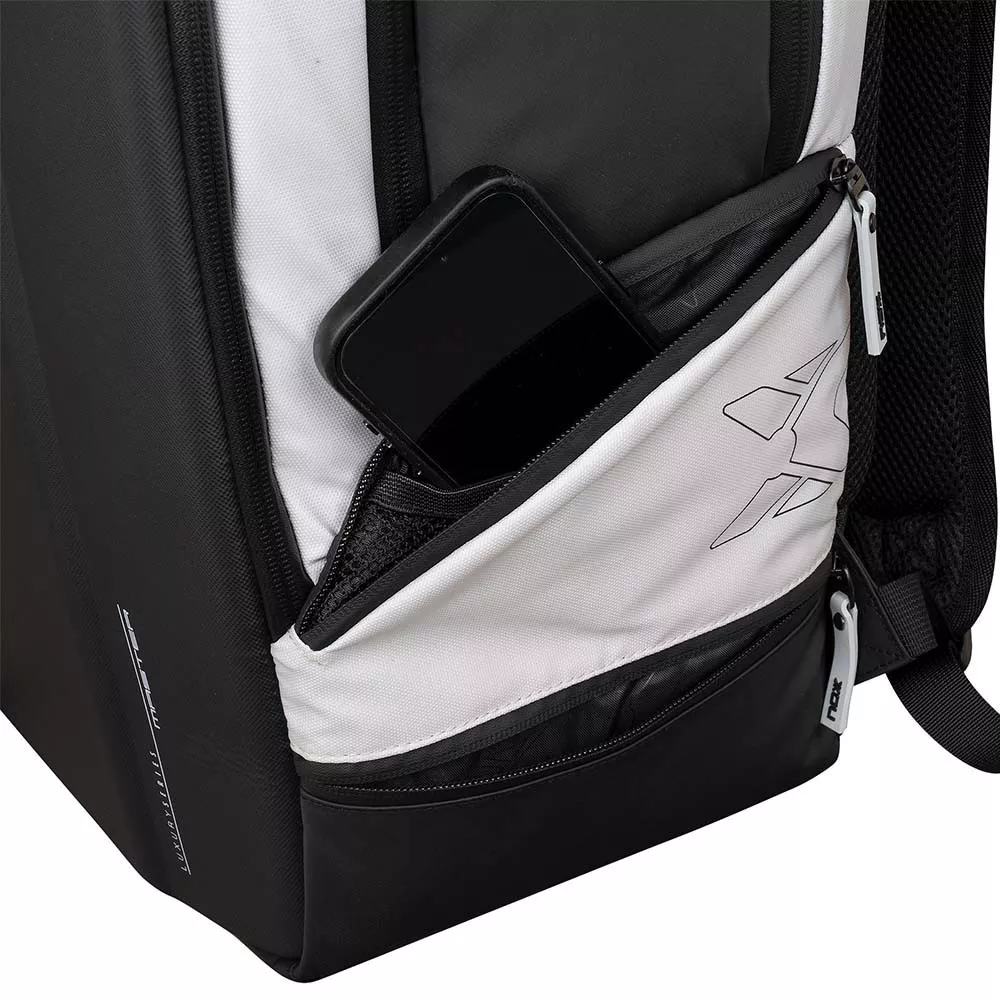 Nox Luxury Master Series Rucksack Wei&szlig; / Schwarz