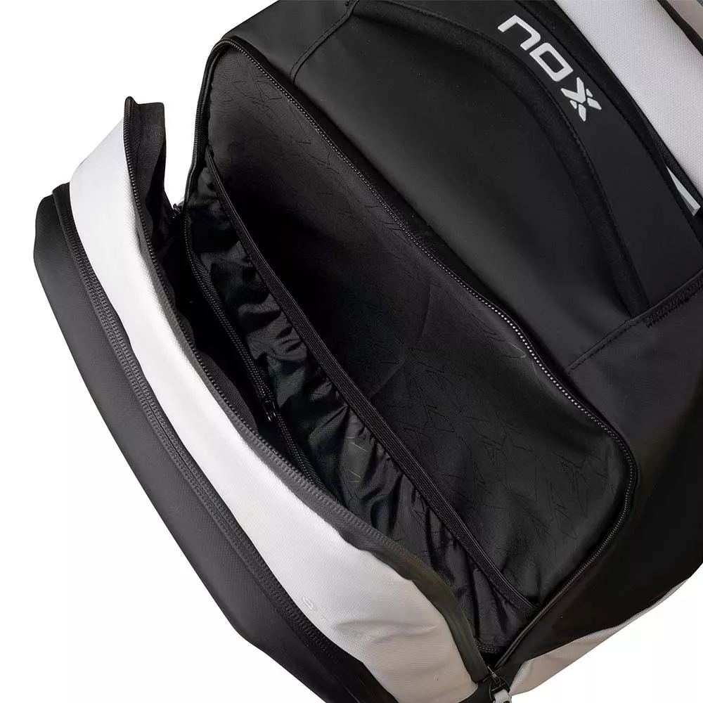 Nox Luxury Master Series Rucksack Wei&szlig; / Schwarz