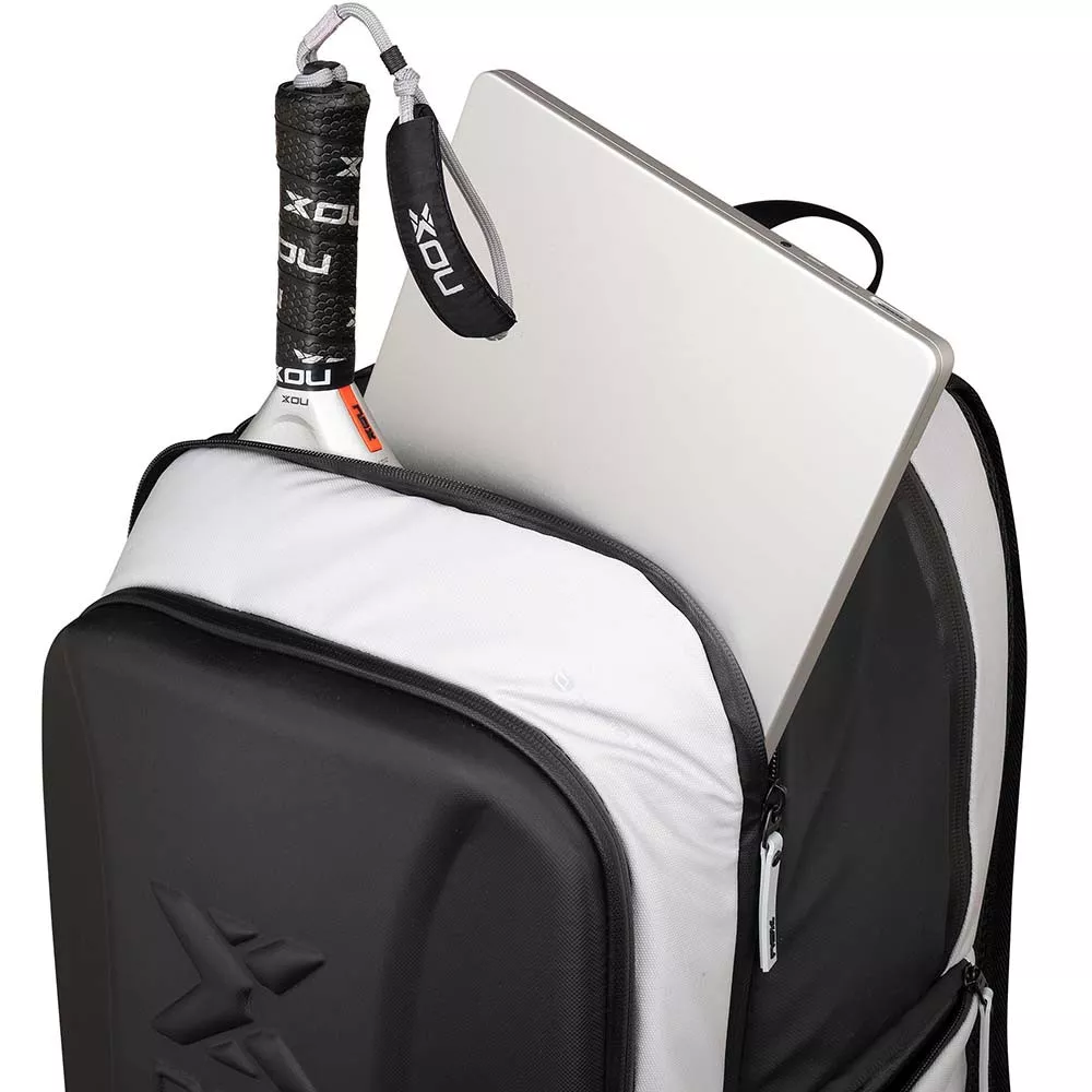 Nox Luxury Master Series Rucksack Wei&szlig; / Schwarz