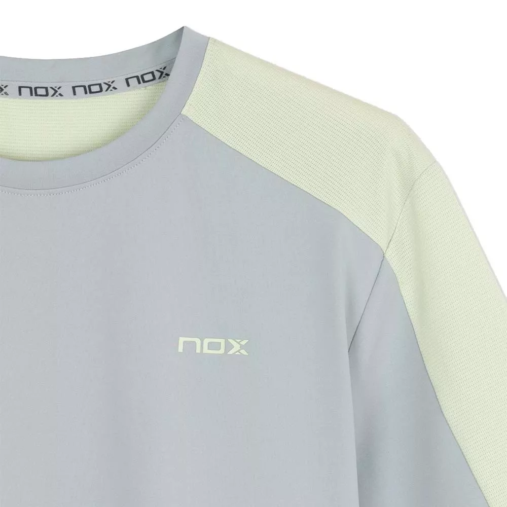 Nox Pro T-Shirt Hellgrau / Gr&uuml;n