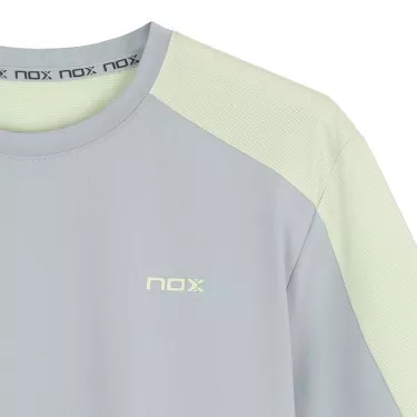 Nox Pro T-Shirt Hellgrau / Gr&uuml;n