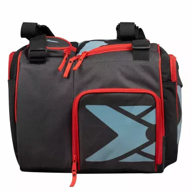 Nox ML10 Competition XL Compact Schl&auml;gertasche (Thermobag) Grau / Rot