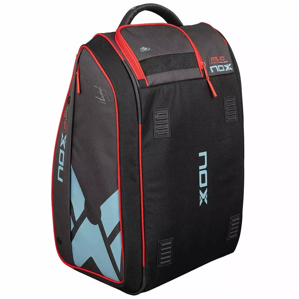 Nox ML10 Competition XL Compact Schl&auml;gertasche (Thermobag) Grau / Rot