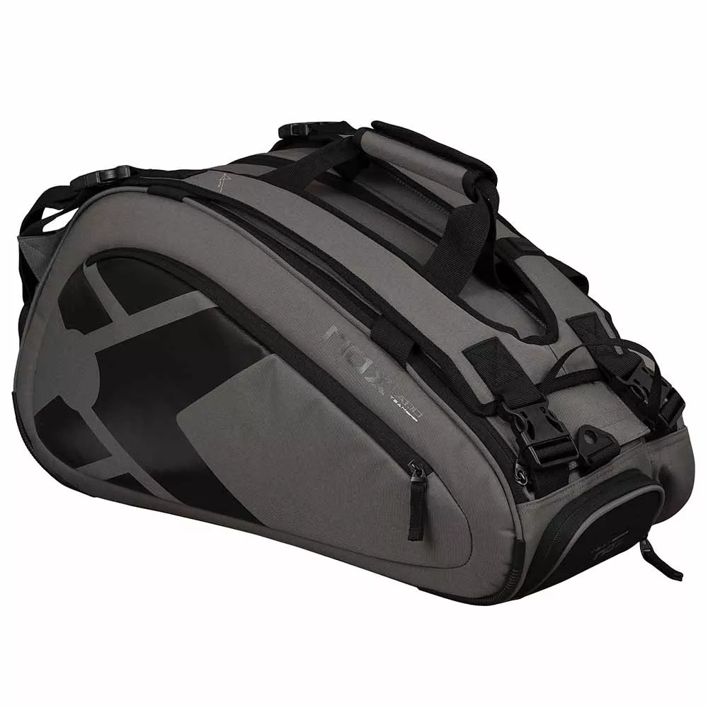 Nox AT10 Team Schl&auml;gertasche (Thermobag) Grau / Schwarz