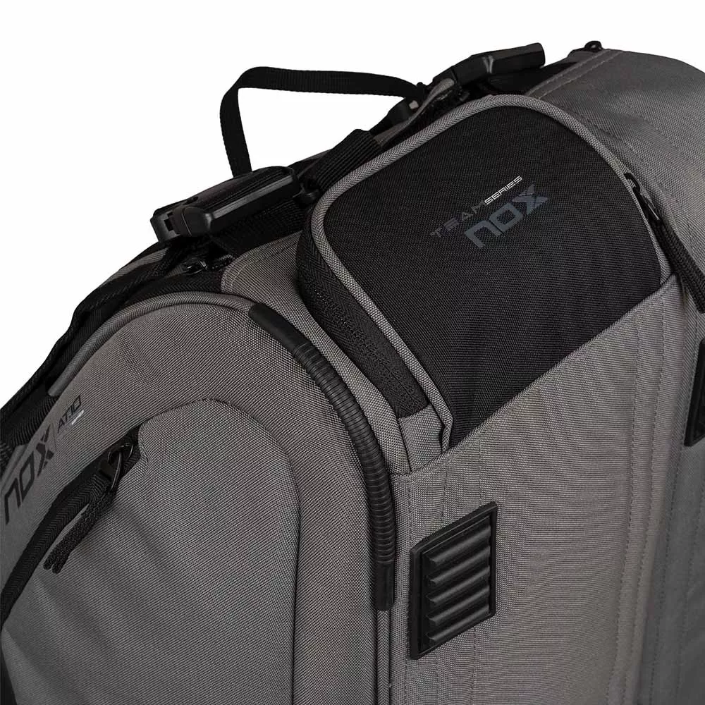 Nox AT10 Team Schl&auml;gertasche (Thermobag) Grau / Schwarz
