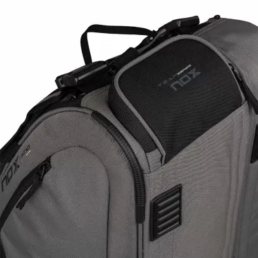 Nox AT10 Team Schl&auml;gertasche (Thermobag) Grau / Schwarz