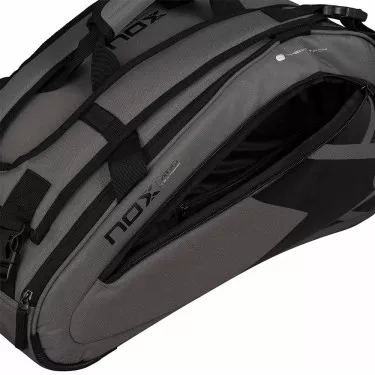 Nox AT10 Team Schl&auml;gertasche (Thermobag) Grau / Schwarz