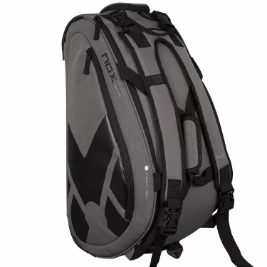 Nox AT10 Team Schl&auml;gertasche (Thermobag) Grau / Schwarz