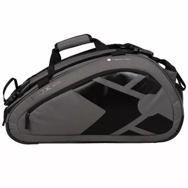 Nox AT10 Team Schl&auml;gertasche (Thermobag) Grau / Schwarz