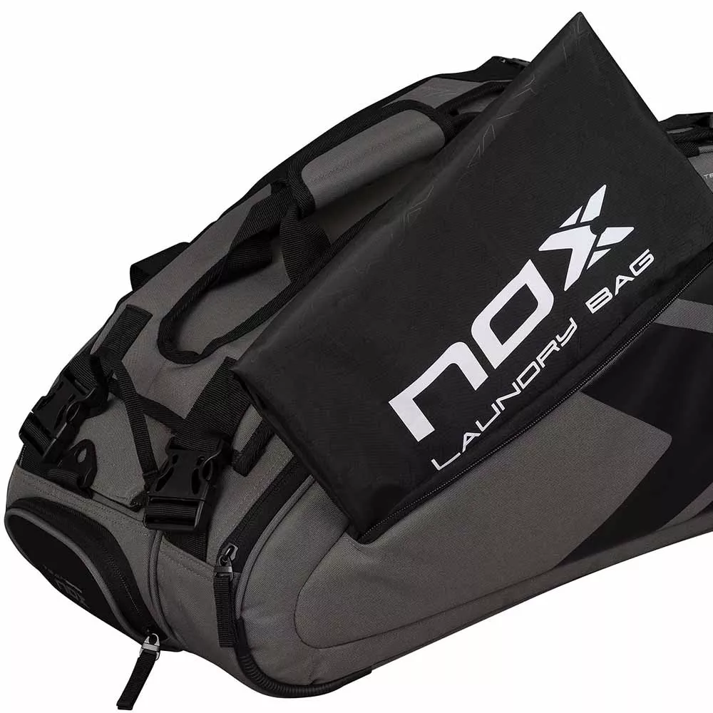 Nox AT10 Team Schl&auml;gertasche (Thermobag) Grau / Schwarz