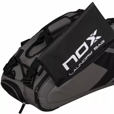 Nox AT10 Team Schl&auml;gertasche (Thermobag) Grau / Schwarz