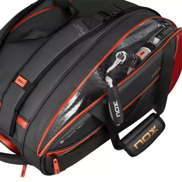 Nox Luxury Open Series Schl&auml;gertasche (Thermobag) Schwarz / Rot