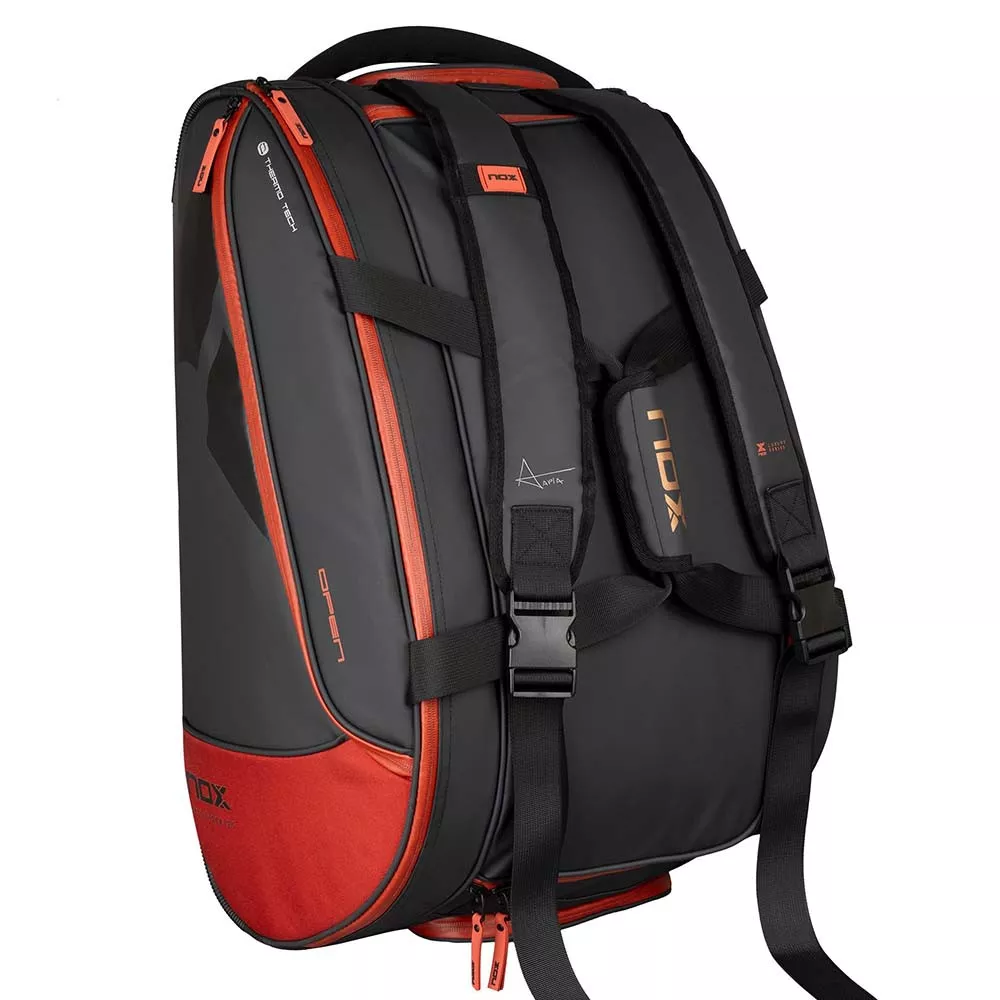 Nox Luxury Open Series Schl&auml;gertasche (Thermobag) Schwarz / Rot