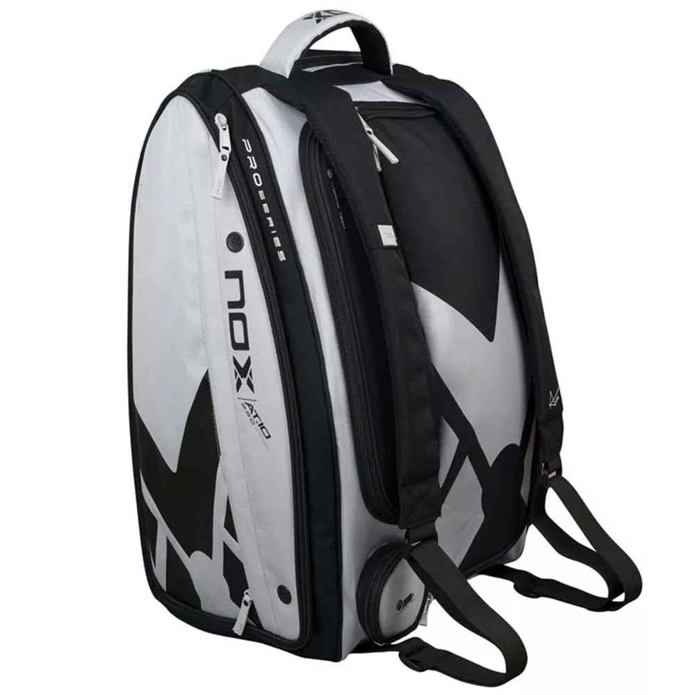 Nox AT10 Competition XL Compact Schl&auml;gertasche (Thermobag) Grau / Schwarz