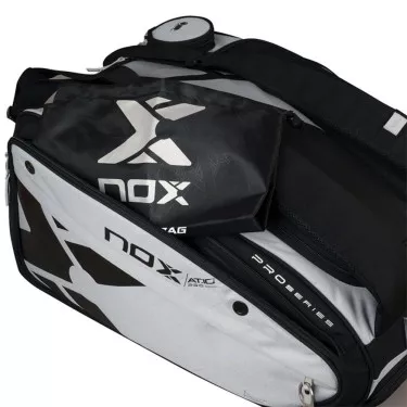 Nox AT10 Competition XL Compact Schl&auml;gertasche (Thermobag) Grau / Schwarz
