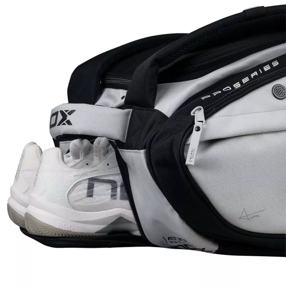 Nox AT10 Competition XL Compact Schl&auml;gertasche (Thermobag) Grau / Schwarz