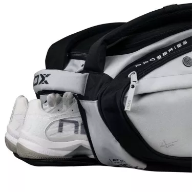 Nox AT10 Competition XL Compact Schl&auml;gertasche (Thermobag) Grau / Schwarz