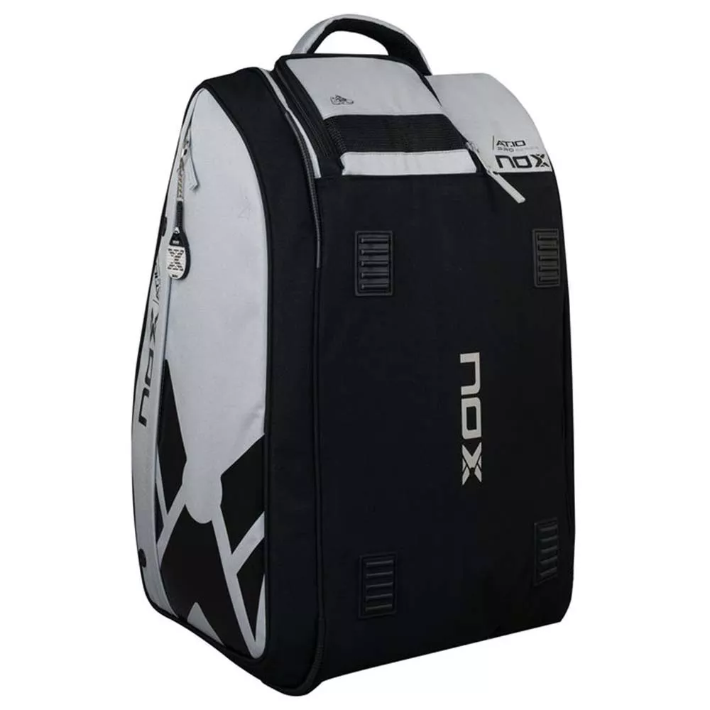 Nox AT10 Competition XL Compact Schl&auml;gertasche (Thermobag) Grau / Schwarz