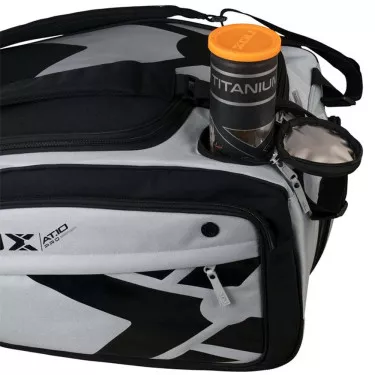 Nox AT10 Competition XL Compact Schl&auml;gertasche (Thermobag) Grau / Schwarz