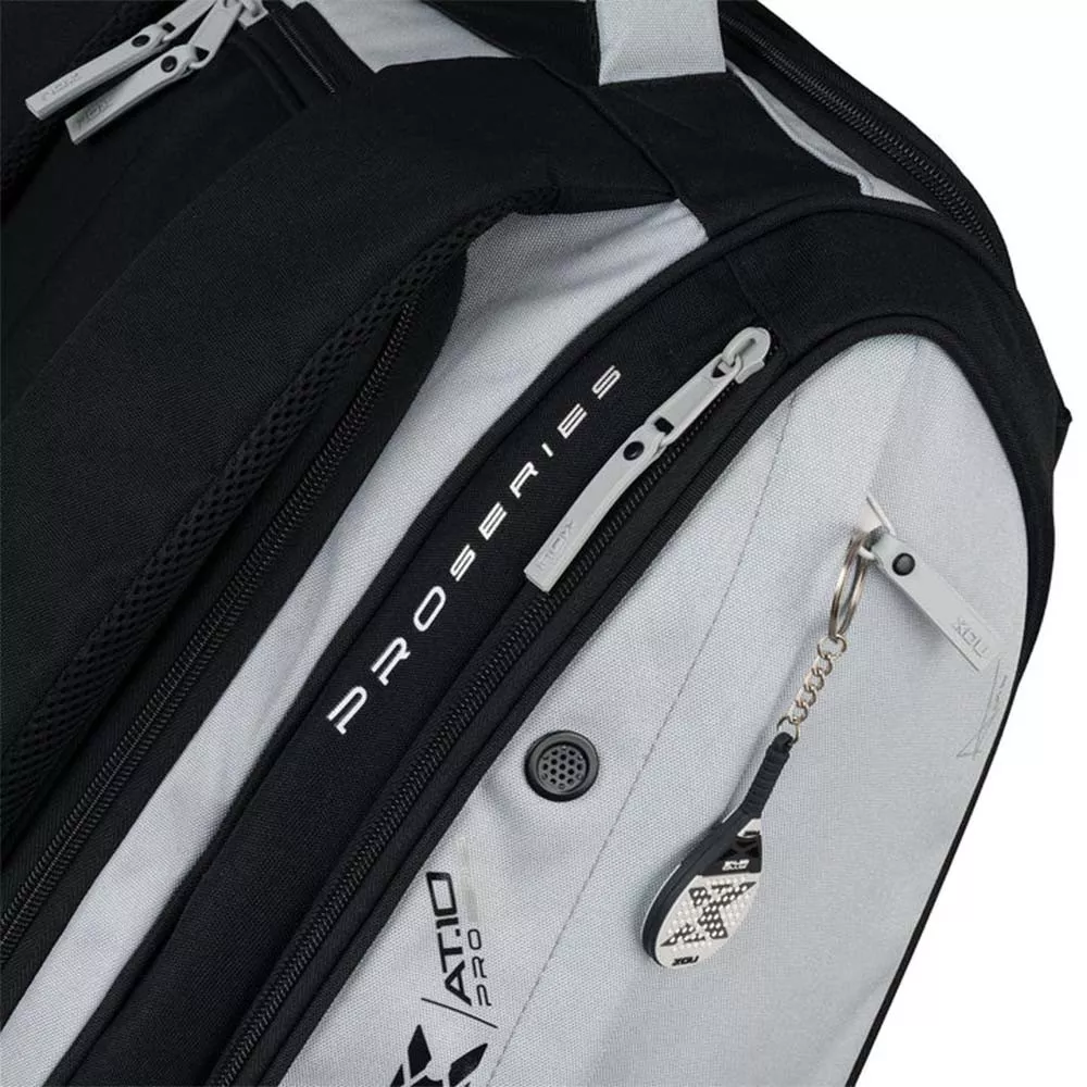 Nox AT10 Competition XL Compact Schl&auml;gertasche (Thermobag) Grau / Schwarz