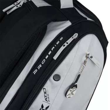 Nox AT10 Competition XL Compact Schl&auml;gertasche (Thermobag) Grau / Schwarz