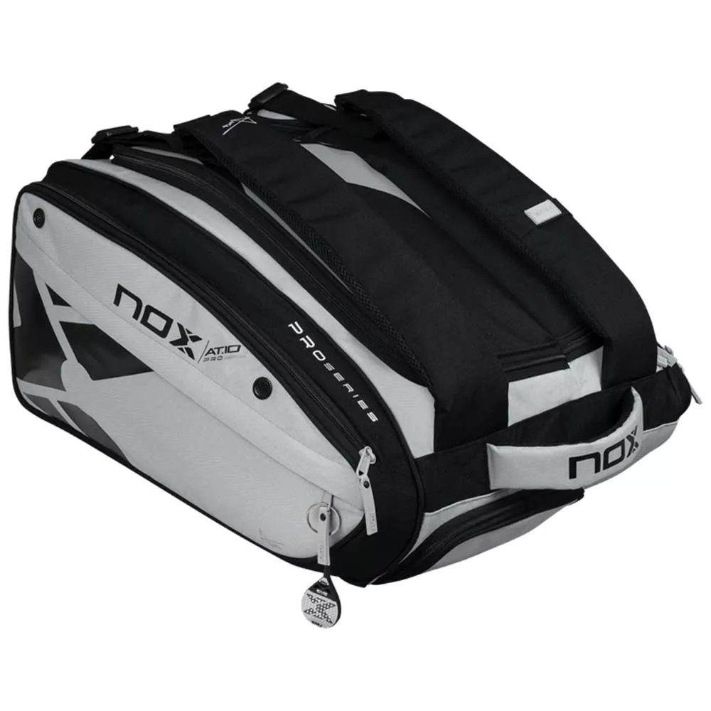Nox AT10 Competition XL Compact Schl&auml;gertasche (Thermobag) Grau / Schwarz
