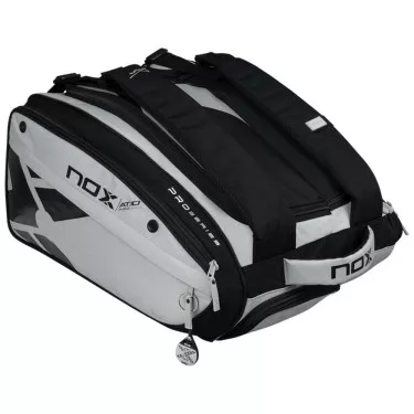 Nox AT10 Competition XL Compact Schl&auml;gertasche (Thermobag) Grau / Schwarz