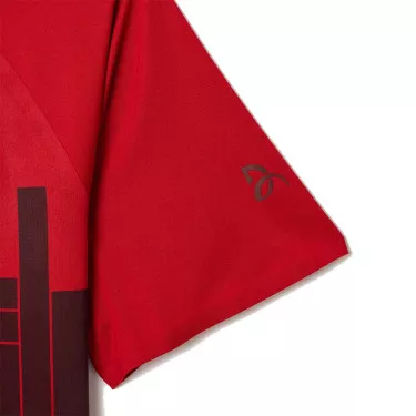 Lacoste Tennis Novak Djokovic Player Poloshirt Rot