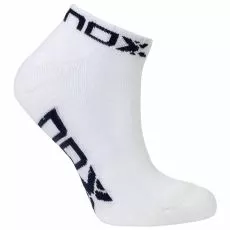Nox Pinkies Socken Damen Wei&szlig; / Marineblau