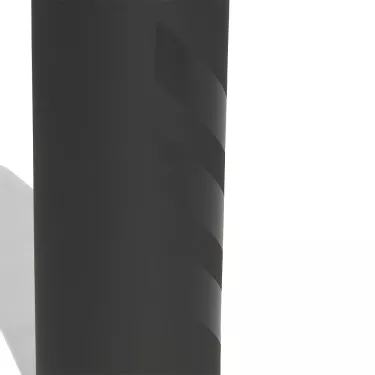 Adidas Steel Trinkflasche Schwarz
