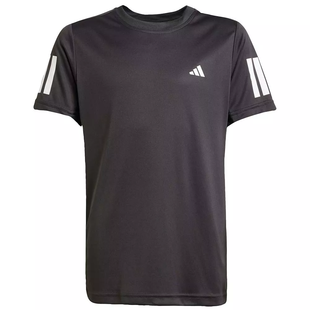 Adidas Club 3-Stripes Junior T-Shirt Schwarz