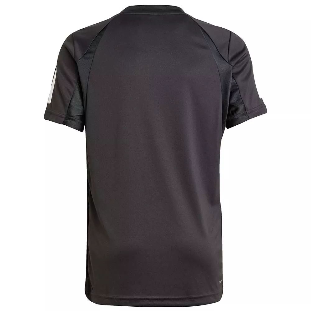 Adidas Club 3-Stripes Junior T-Shirt Schwarz