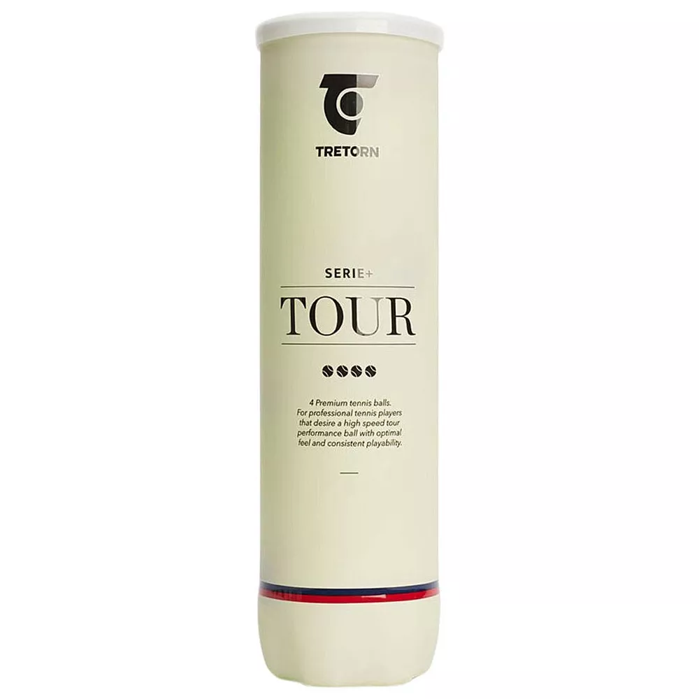 Tretorn Serie+ Tour Tennisb&auml;lle 4er-Dose