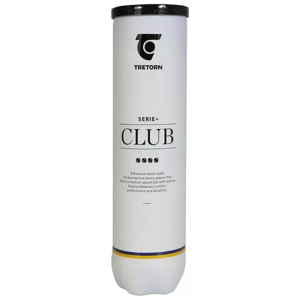 Tretorn Serie+ Club Tennisb&auml;lle 4er-Dose