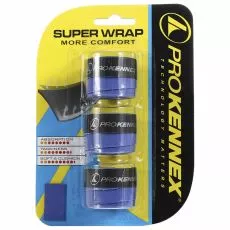 Pro Kennex Super Wrap Overgrip Blau 3er-Pack