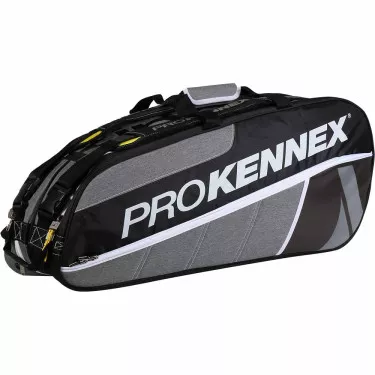 Pro Kennex Double Schl&auml;gertasche (Thermobag) Grau