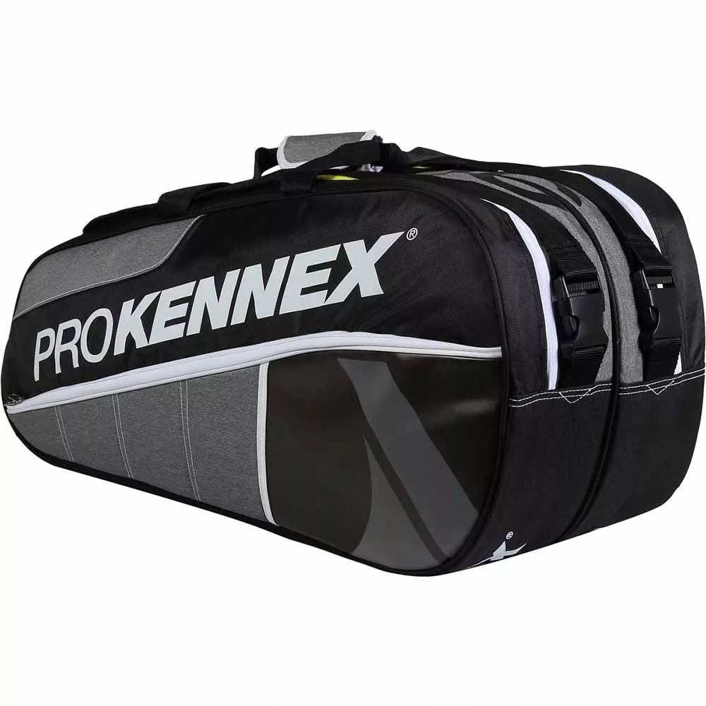 Pro Kennex Double Schl&auml;gertasche (Thermobag) Grau