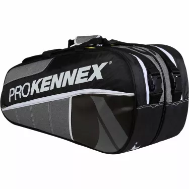 Pro Kennex Double Schl&auml;gertasche (Thermobag) Grau