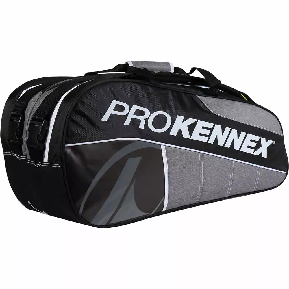 Pro Kennex Double Schl&auml;gertasche (Thermobag) Grau