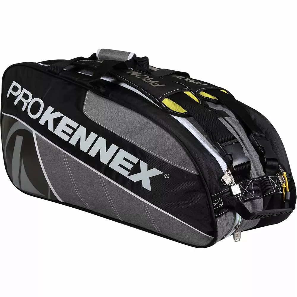 Pro Kennex Double Schl&auml;gertasche (Thermobag) Grau