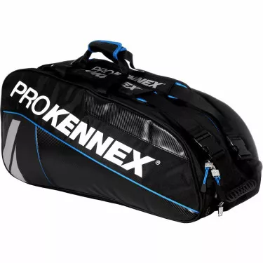 Pro Kennex Double Schl&auml;gertasche (Thermobag) Schwarz / Blau