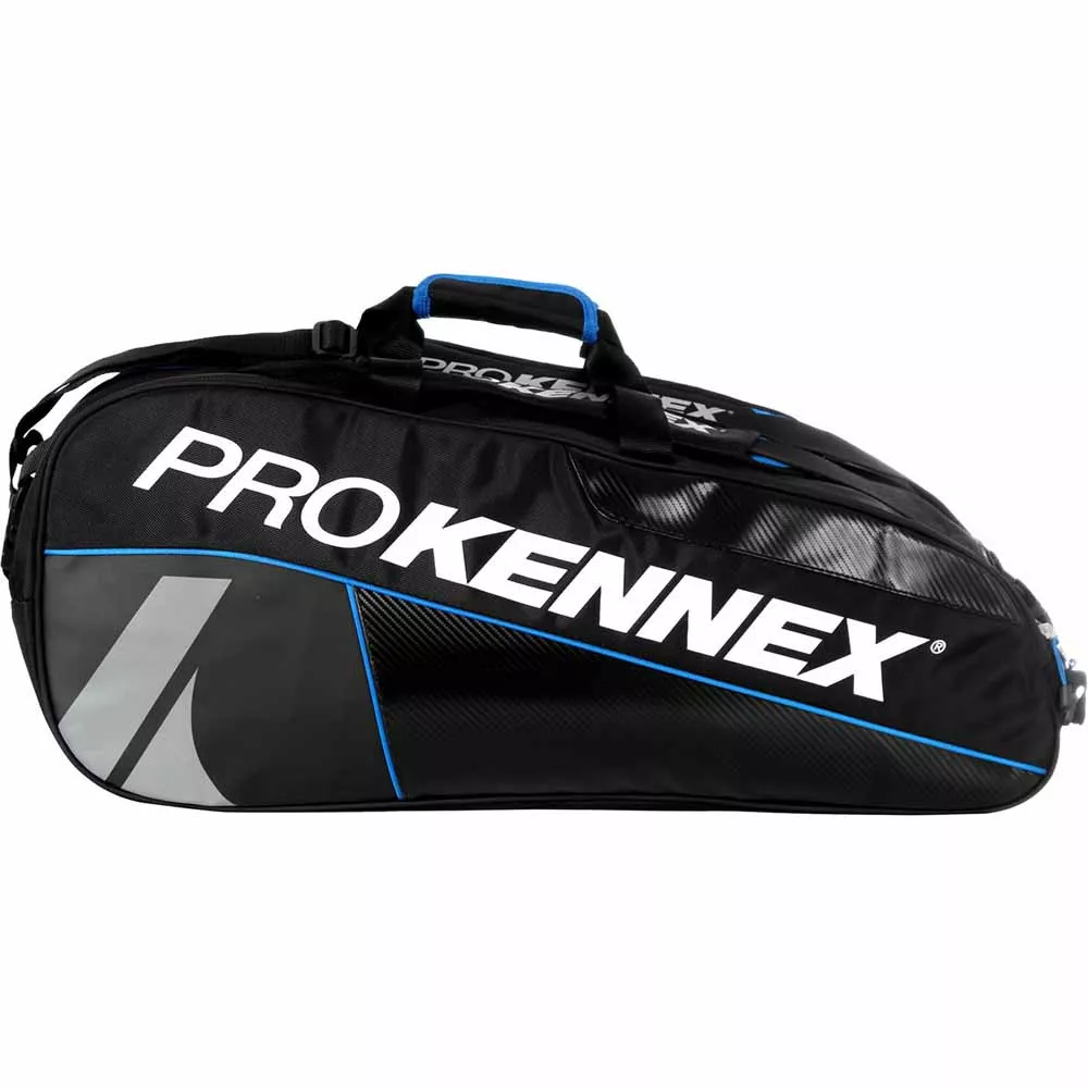 Pro Kennex Double Schl&auml;gertasche (Thermobag) Schwarz / Blau