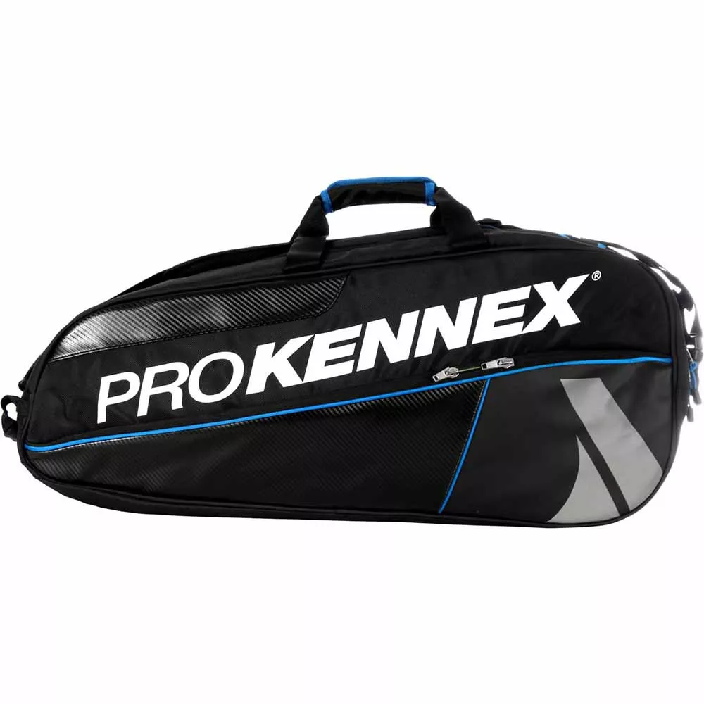 Pro Kennex Double Schl&auml;gertasche (Thermobag) Schwarz / Blau