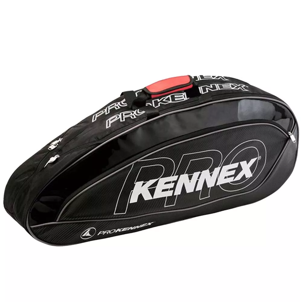 Pro Kennex Double Schl&auml;gertasche (Thermobag) Schwarz / Rot
