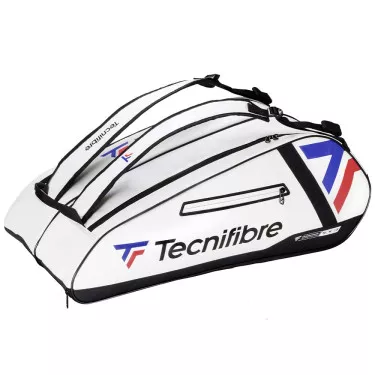 Tecnifibre Tour Endurance 12R Schl&auml;gertasche Wei&szlig; / Schwarz