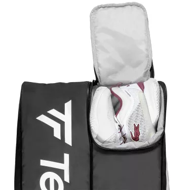 Tecnifibre Tour Endurance 12R Schl&auml;gertasche Wei&szlig; / Schwarz